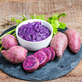 10 Purple Potato Slips Live Plants, Starter Vegetable Rooted Cuttings for Garden Beds