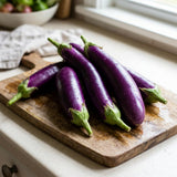 Eggplant Live Plant, Outdoor Patio Container Plant, 8 Inch Tall, 4 Inch Pot