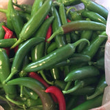 Hot Serrano Pepper Plant Live, 4" Pot, 3–6" Tall