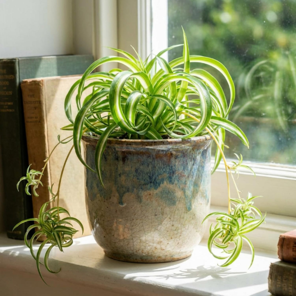 Spider Live Plant, Indoor Houseplant, 4-6 Inch Tall