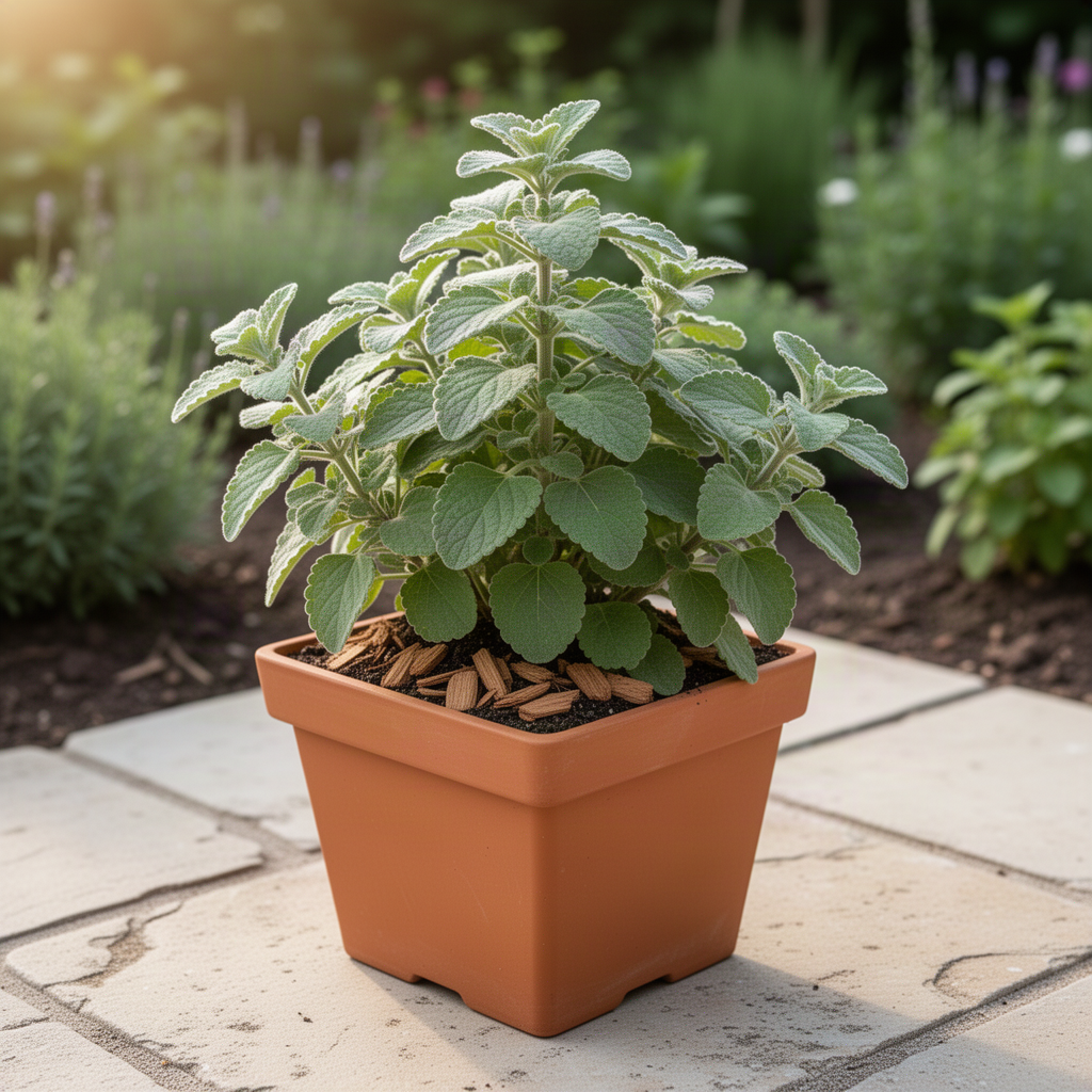3 Cuban Oregano Live Plants, Green Culinary Herb For Gardens, 4-7 Inches