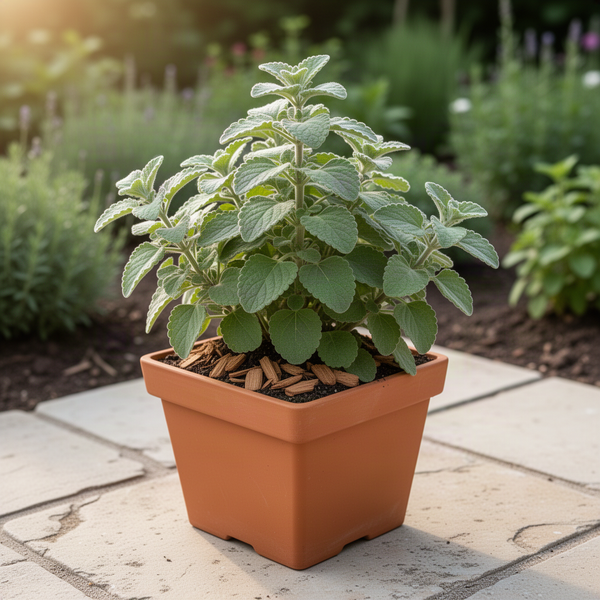 3 Cuban Oregano Live Plants, Green Culinary Herb For Gardens, 4-7 Inches