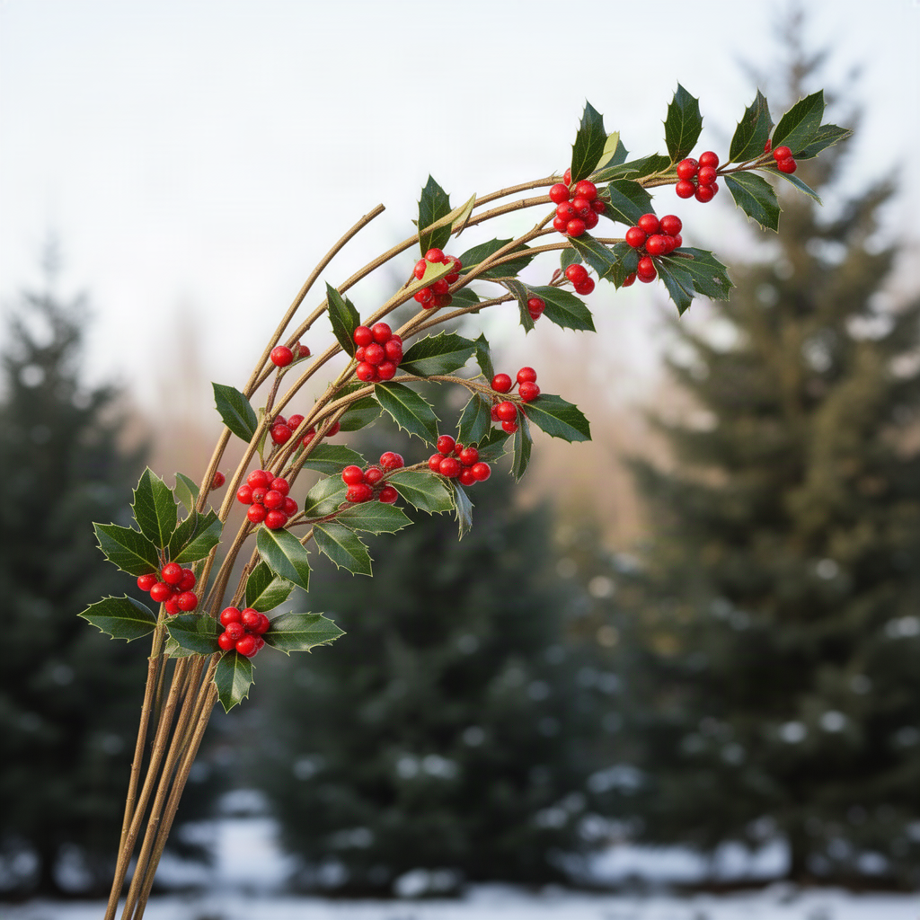 Live Yaupon Holly Bush, 4-6 Inch Hardy Shrub For Garden Landscape Areas