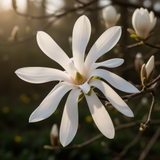 Live Star Magnolia Tree, 6-14 Inch Flowering Plant For Spring Garden Spaces