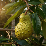 Tropical Live Guanabana Soursop Fruit Tree, 6-8 Inch Plant In A 4 Inch Pot