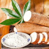 Live Sweet Yuca Cassava Plant, 6-9 Inch Garden Vegetable For Outdoor Use