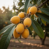 Live Loquat Fruit Tree Plant, Hardy Garden Tree, 10-14 Inch, Gallon Pot