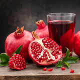 2 Live Pomegranate Fruit Trees, Well-Rooted Plants, 10 To 15 Inches Tall