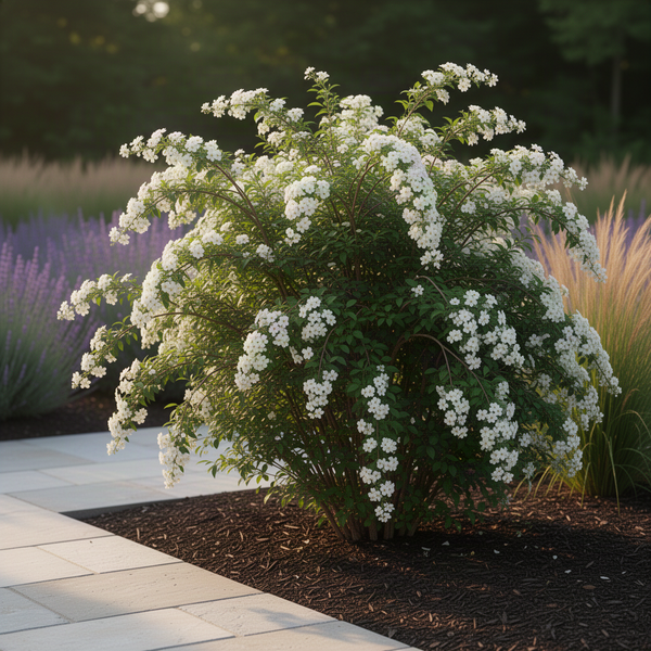 Live Mock Orange Plant, Fragrant White Flowering Shrub, 6-14 In, Gallon Pot
