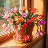 Live Easter Cactus Houseplant, 4-6 Inch Indoor Decor And Patio Gift Plant