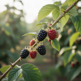 4 Boysenberry Live Plants, Sweet Hardy Berry Bushes, 5 To 8 Inch Height