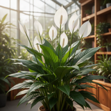 2 Live Green Peace Lily Plants, Indoor Decor For Home Or Office, 5-9 Inch