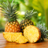 2 Live Pineapple Trees, 5-8 Inch Tropical Fruit Plants For Outdoor Gardens