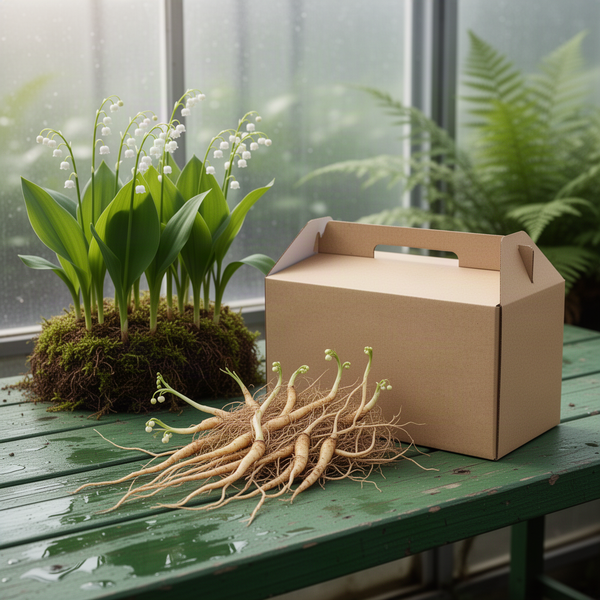 10 Lily Of The Valley Bulbs, White Fragrant Spring Flowers For Planting