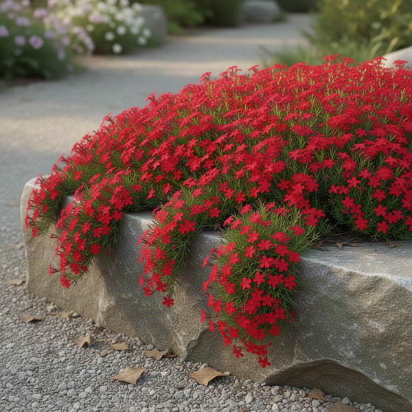 Creeping Phlox Live Plant, Perennial Ground Cover Flower, 4-7 Inches Tall