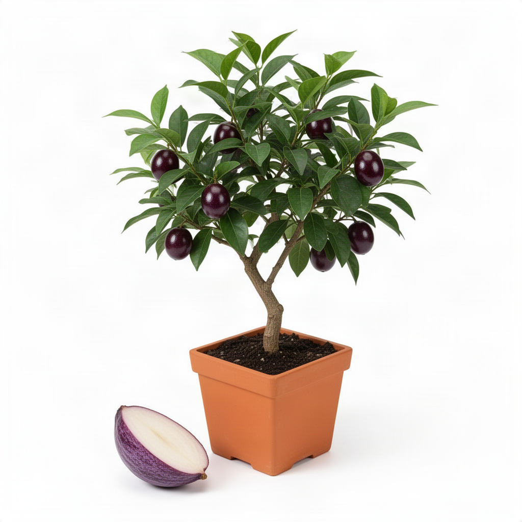 Live Red Sugar Apple Tree, 6-10 Inch Plant, Half Gallon Pot For Orchards