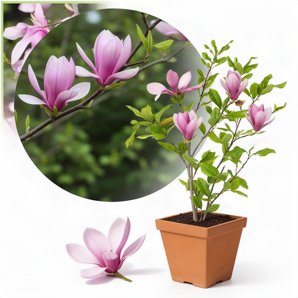 Ann Magnolia Live Tree, Fragrant Blooms, 12-18 Inch Tall, Gallon Pot Plant