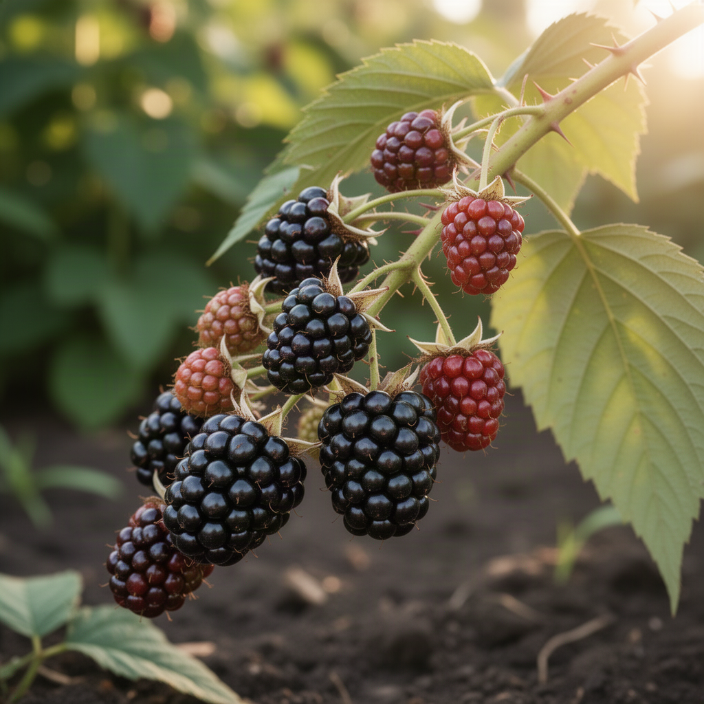 2 Live Boysenberry Plants, 5-8 Inch Trellis Vines, Indoor And Outdoor Use