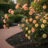 Live Garden Rose Bush, Random Single Plant With Fragrant Reblooming Flowers