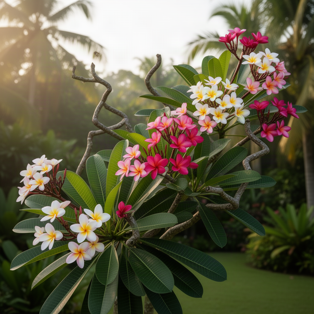 3 Plumeria Cuttings, Mixed Frangipani Varieties, Approximately 5-8 Inch