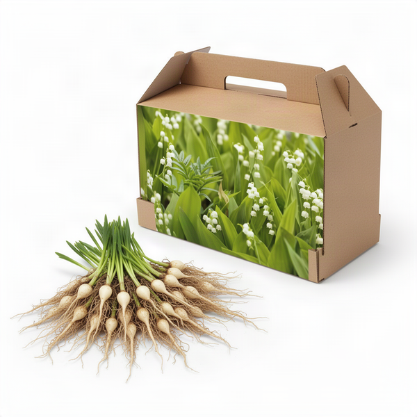 10 Hardy Perennial Lily Of The Valley Rhizomes, Bulbs For Shady Gardens