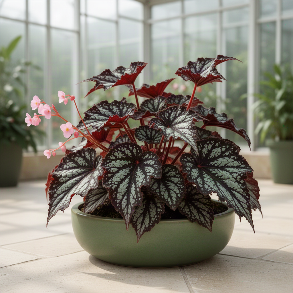 2 Begonia Maculata Angel Wing Live Plants, 5-9 Inch Summer Houseplants