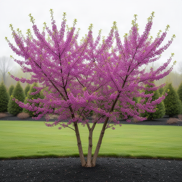 Eastern Redbud Live Tree Seedling, 6-12 Inch, Pink Spring Flowering Plant