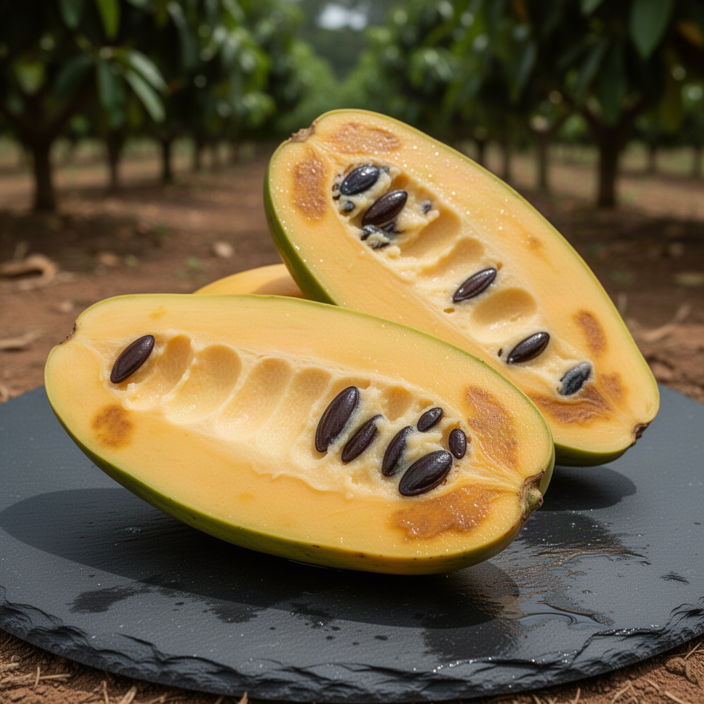 2 Pawpaw Live Plant Seedlings, 6 To 10 Inch Hardy Fruit Trees, Bare Root