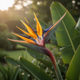Live Yellow Bird Of Paradise, 5-9 Inch Tropical Flower Houseplant Plant