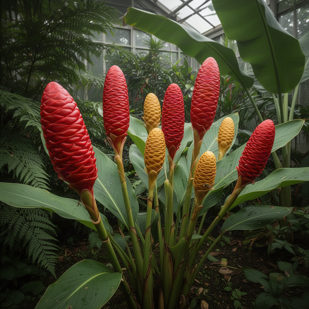 8 Awapuhi Shampoo Ginger Rhizomes, Indoor And Outdoor Planting Roots Set