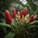 8 Awapuhi Shampoo Ginger Rhizomes, Indoor And Outdoor Planting Roots Set