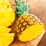 2 Live Pineapple Plants, 4-6 Inch Fruit Trees For Patio Container Growing