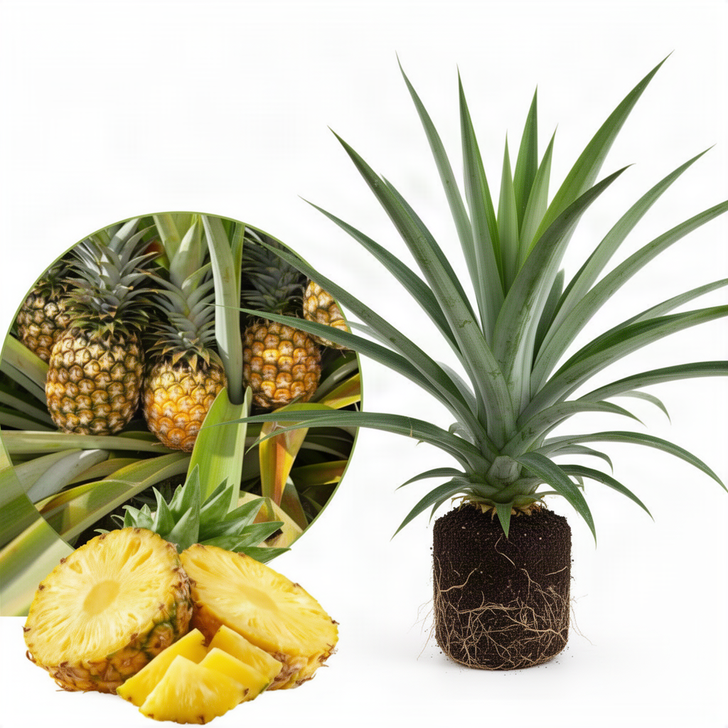 Live Sugarloaf Tropical Fruit Plant, 5-8 Inch Starter For Patio Planter